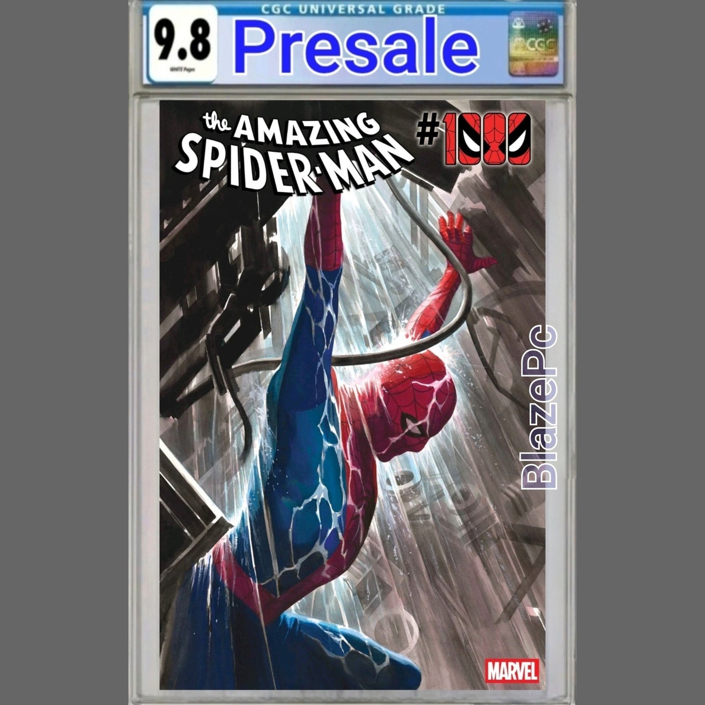 Amazing Spider-Man #1000 CGC 9.8 Alex Ross Variant 1st Print 2026 PRESALE