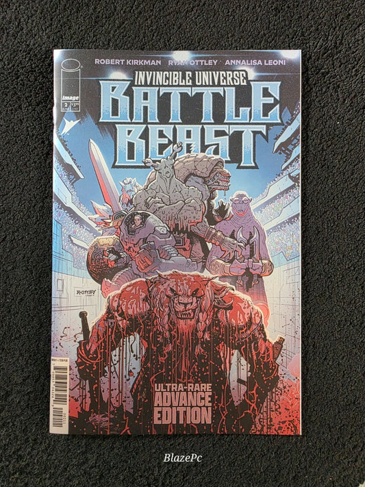 Battle Beast #2 Ottley Blind Bag Advance Foil Invincible Variant Image 2025 NM