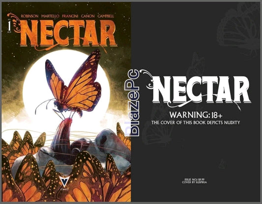 Nectar #1 2nd Print Cover A C Variant Set Options Vault Comics 2026 Presale 4/15