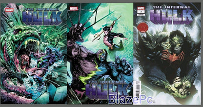 Infernal Hulk #2 Cover A B C Variant Set or 1:25 Options 2025 Presale 12/10