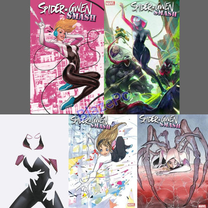 Spider-Gwen Smash #1 Cover A B C D E FOIL Variant Set or 1:25 1:100 Options NM