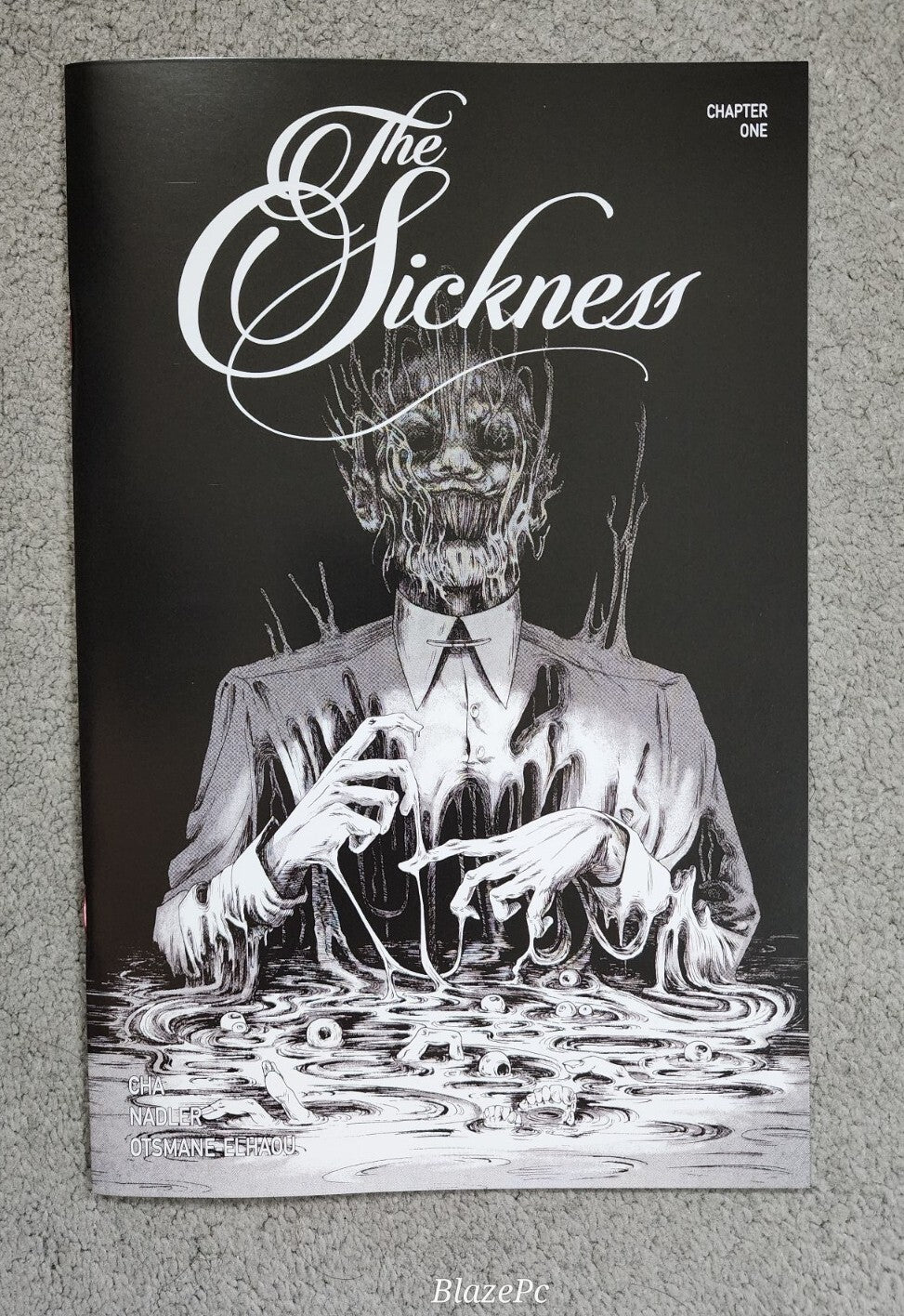 The Sickness #1 Jenna Cha Exclusive Variant Nadler Uncivilized Comics NM+ Pics