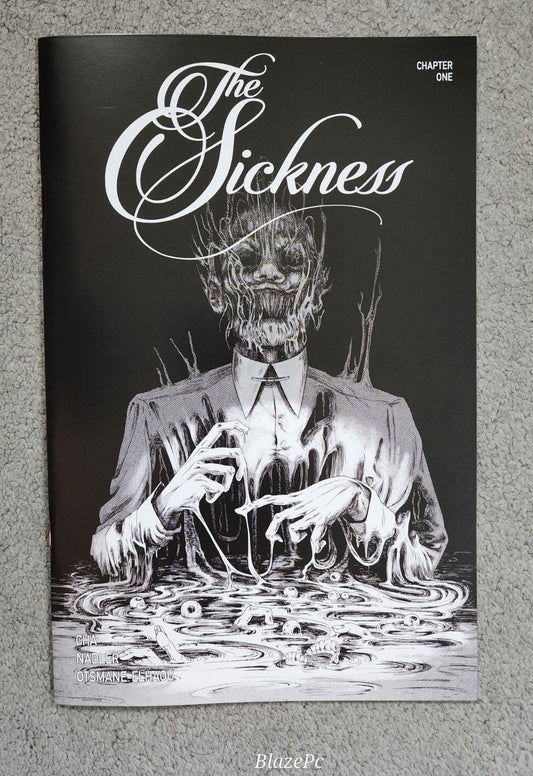 The Sickness #1 Jenna Cha Exclusive Variant Nadler Uncivilized Comics NM+ Pics