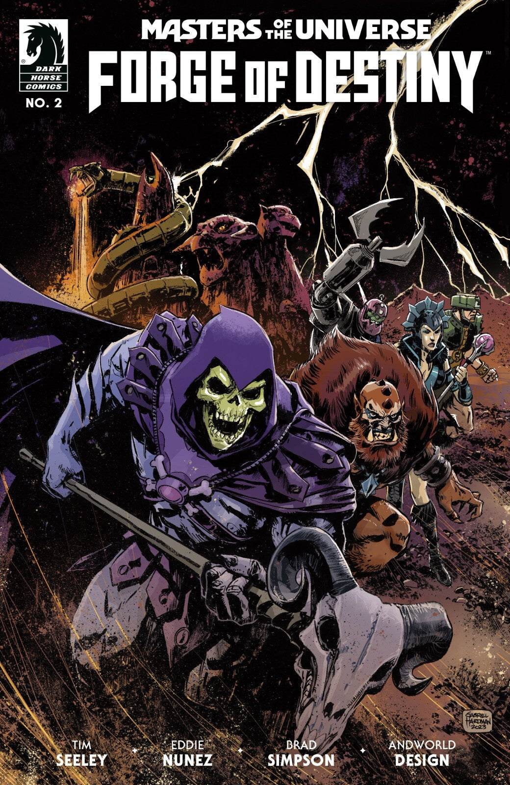 Masters of the Universe Forge of Destiny #2 A B C Variant Set Options 2023 NM