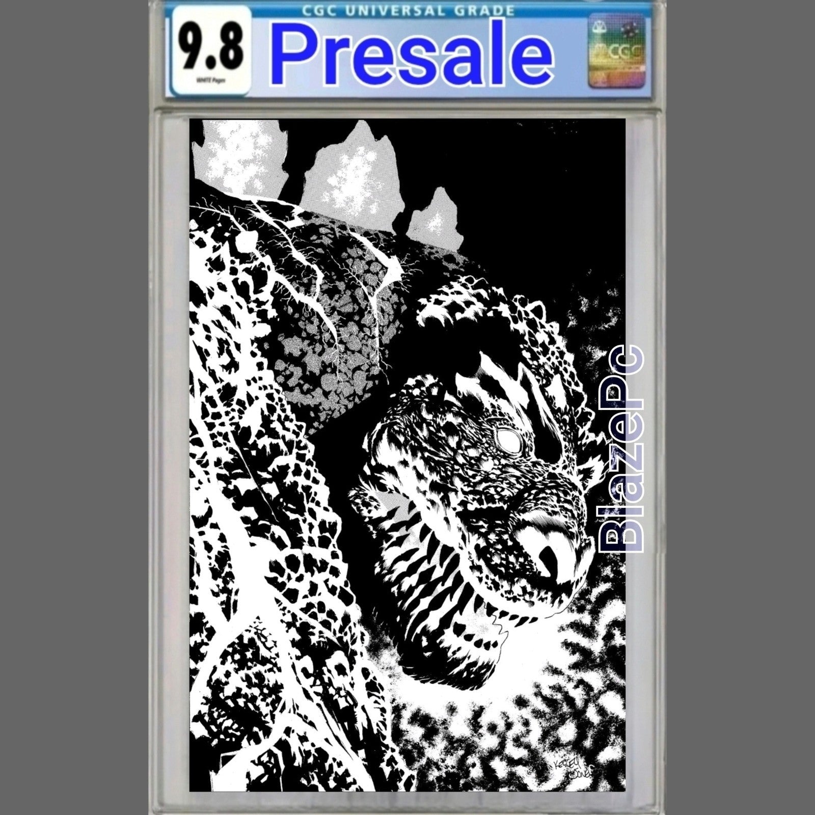 The Horror of Godzilla #1 CGC 9.8 1:50 Jones B&W Full Art Variant 2026 PRESALE