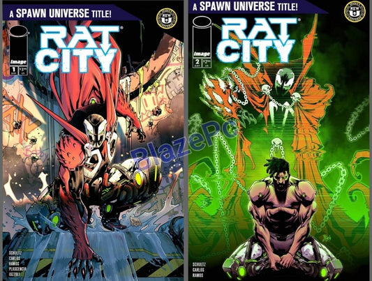 Spawn Rat City #1 4th #2 2nd Print Variant Set Options Image Comics 2024 NM