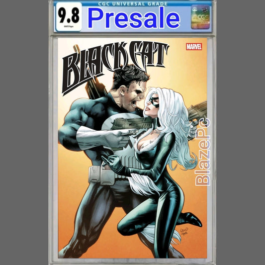 Black Cat #11 CGC 9.8 1:25 Greg Land Variant 1st Print Punisher Marvel PRESALE
