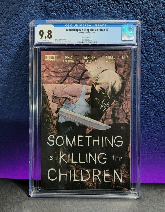 Something is Killing the Children #7 CGC 9.8 2nd Print Variant Boom! Siktc