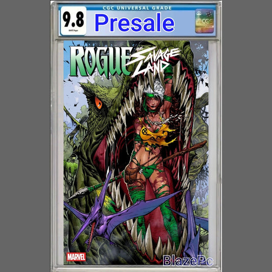 Rogue the Savage Land #2 CGC 9.8 1:25 Stephen Platt Variant Marvel 2025 PRESALE