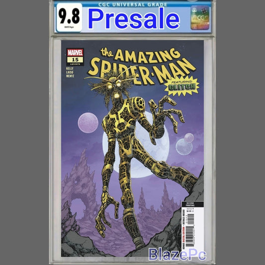 Amazing Spider-Man #15 CGC 9.8 Todd Nauck 2nd Print Variant 2025 PRESALE