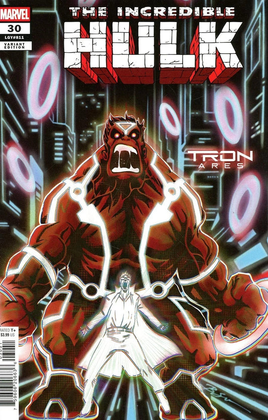 Incredible Hulk #30 Ben Su Tron: Ares Variant Cover Marvel Comics 2025 NM