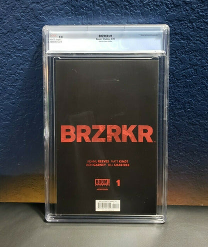 BRZRKR #1 CGC 9.8 One Per Store Virgin Brooks Variant Reeves Boom! Studios
