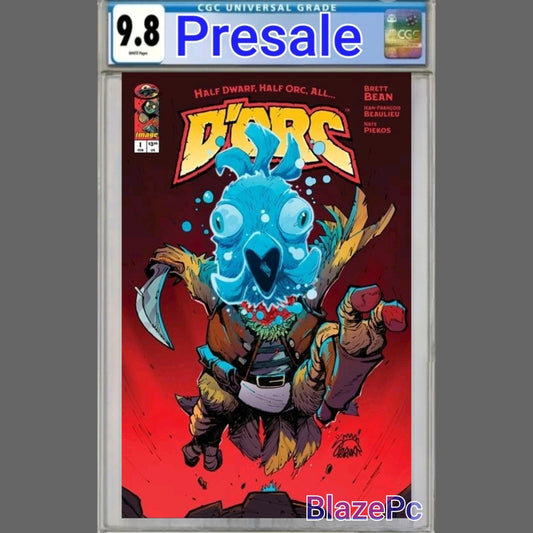 Dorc #1 CGC 9.8 1:50 Ryan Stegman Cover E Variant Image Comics 2026 PRESALE