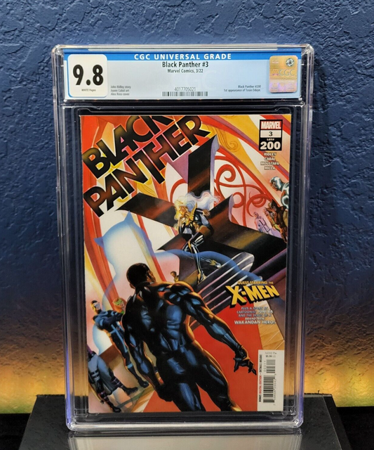 Black Panther #3 CGC 9.8 Cover A 1st Print 1st Tosin Oduye Ross Ridley 2022
