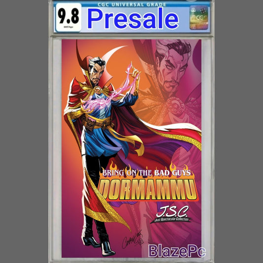 Bring On Bad Guys Dormammu #1 CGC 9.8 Campbell Just Spectacular Variant PRESALE