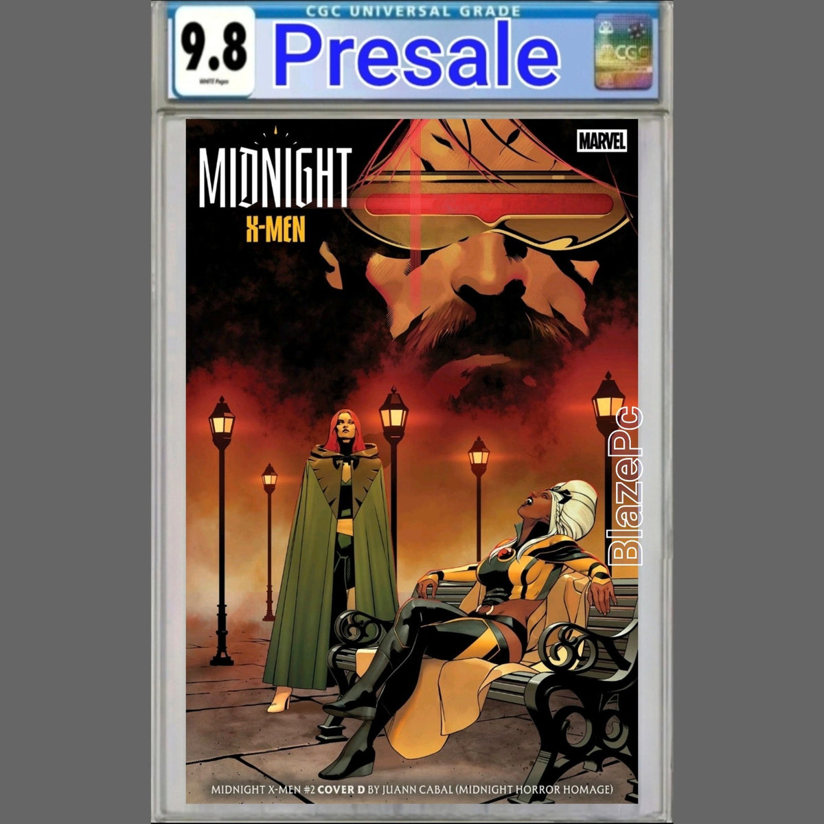 Midnight X-Men #2 CGC 9.8 Juann Cabal Cover D Homage Variant 11/18 PRESALE