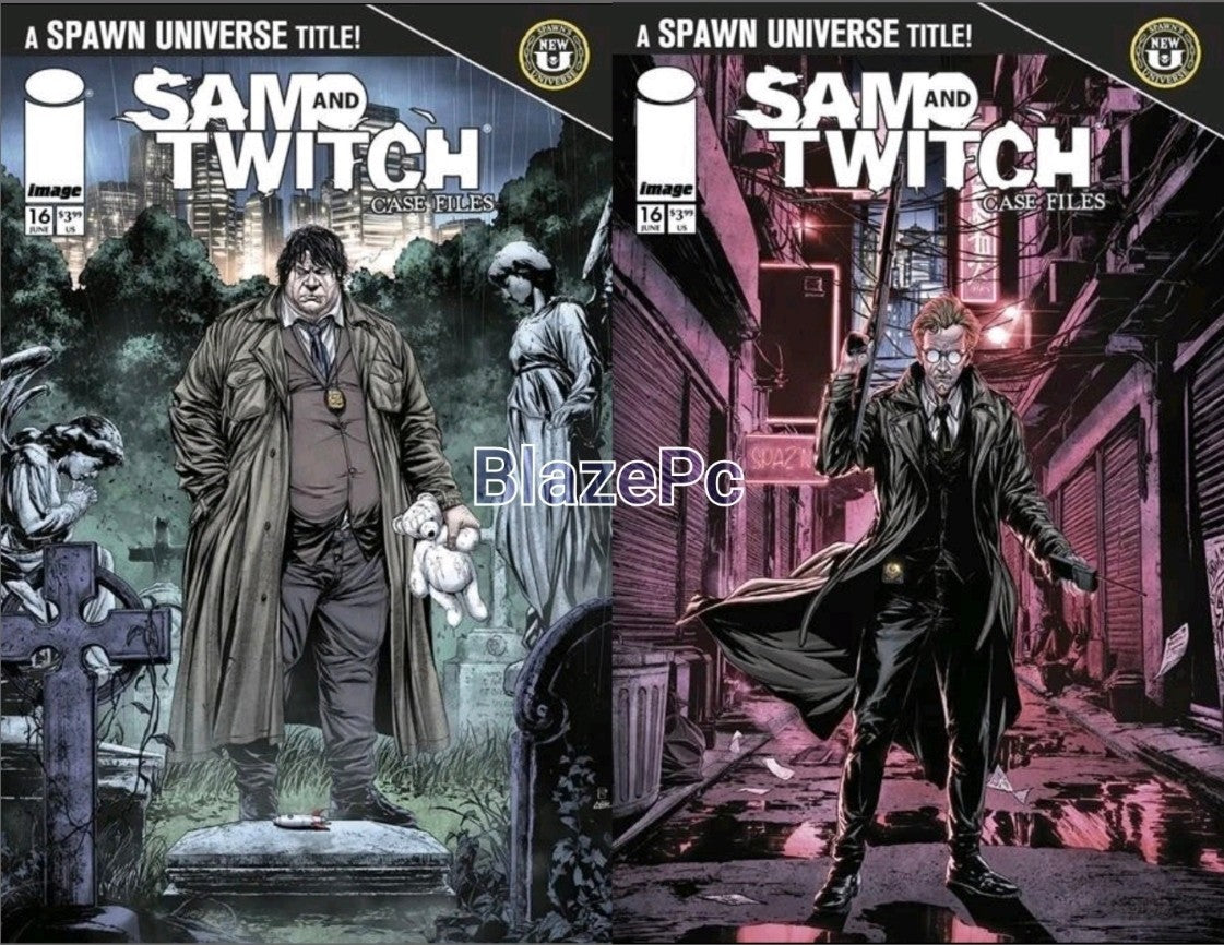 Sam and Twitch Case Files #16 Cover A B Variant Set Options Image Comics NM