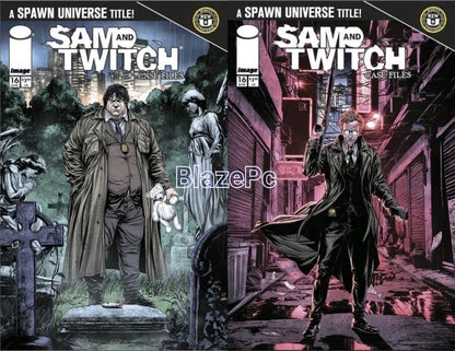 Sam and Twitch Case Files #16 Cover A B Variant Set Options Image Comics NM