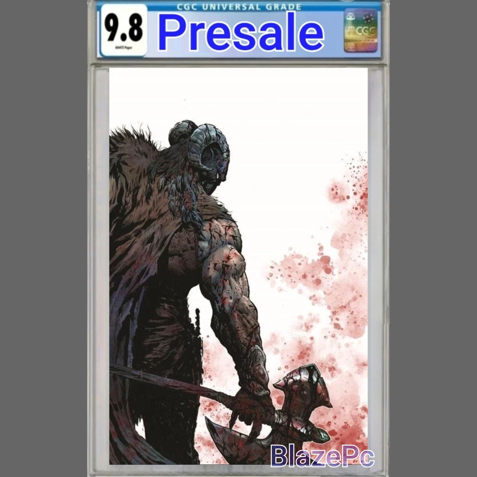 Spawn The Dark Ages #1 CGC 9.8 Cover C Liam Sharp VIRGIN Variant 2025 PRESALE