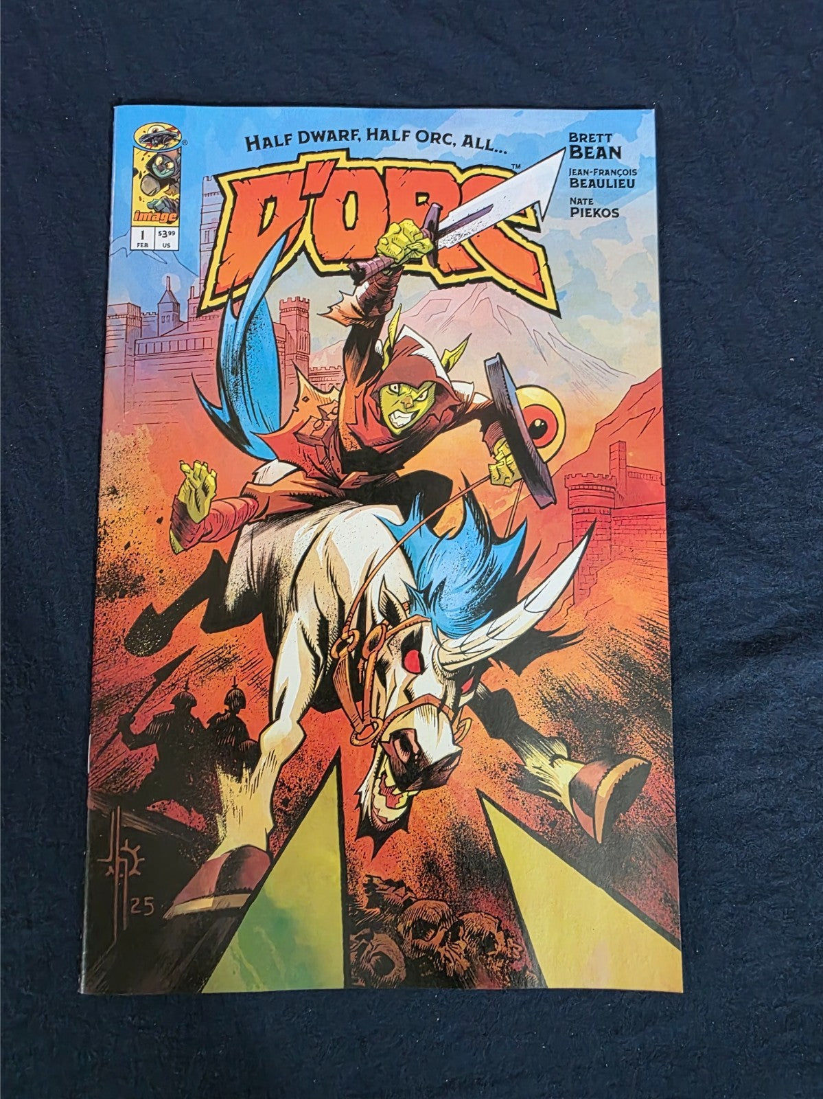 **Damaged** Dorc #1 Cover C Jason Howard Variant 1st Print Image 2026 See Pics