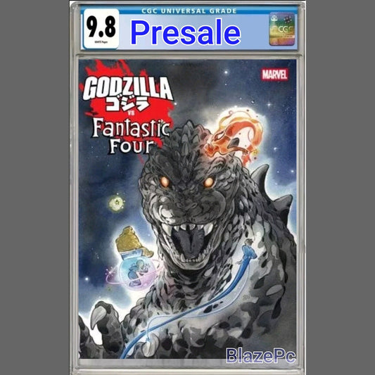 Godzilla Vs Fantastic Four #1 CGC 9.8 Peach Momoko Variant Marvel 2025 PRESALE