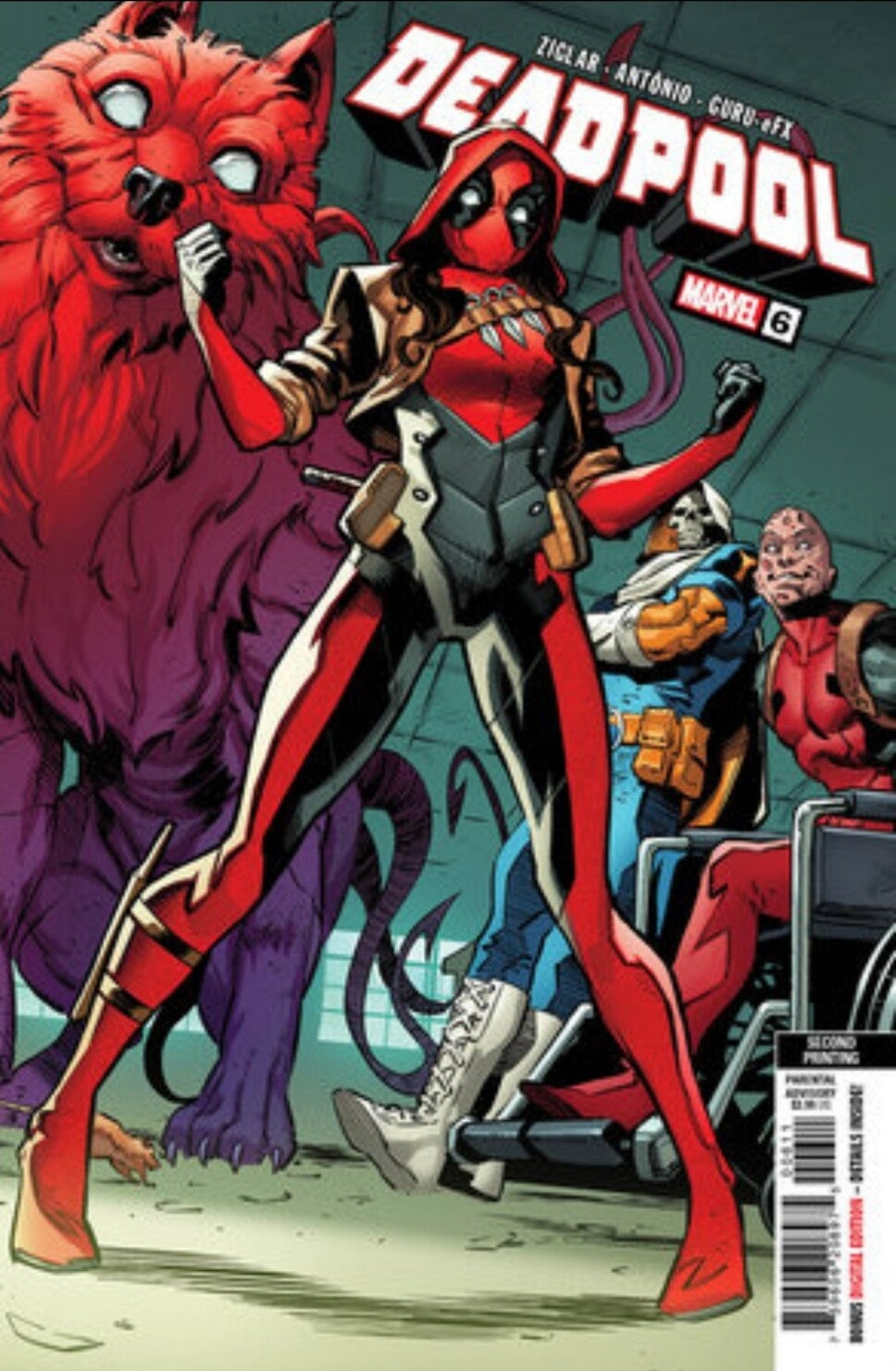 Deadpool #6 2nd Print Antonio Variant Bundle Options Ziglar 2024 Marvel NM