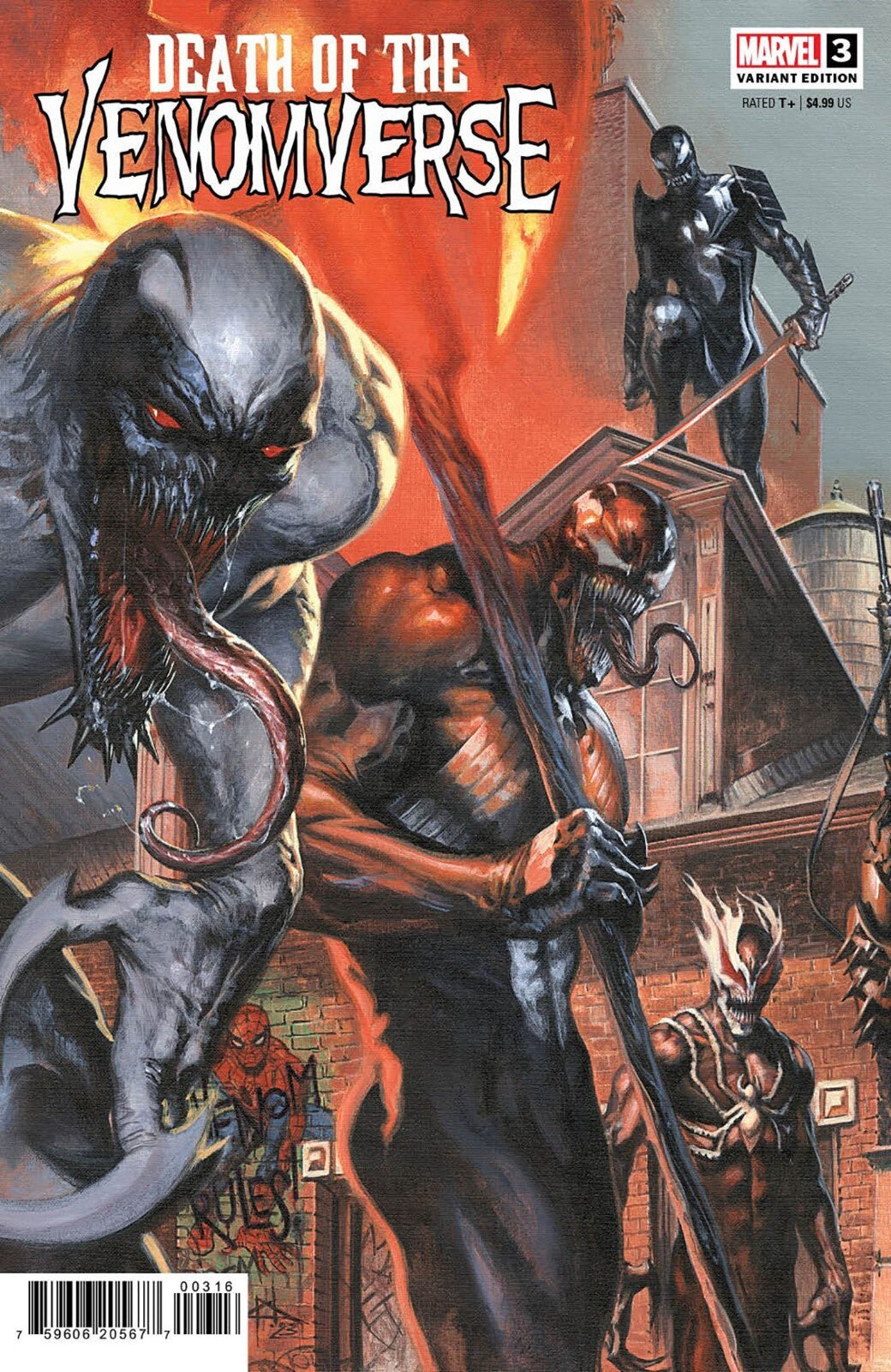 Death of the Venomverse #3 Cover A B C D E Variant Set or 1:10 1:50 Options NM