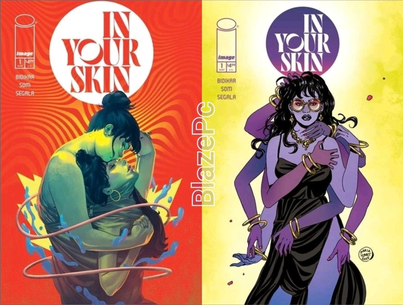 In Your Skin #1 Cover A B Variant Set 1:10 Option Image Comics 2026 Presale 4/22