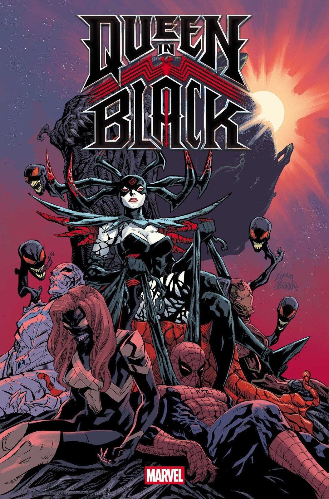 Queen In Black #1 A B C D E F G H Variant Set 1:25 50 100 200 Option Presale 7/1