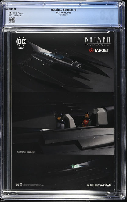 Absolute Batman #2 CGC 9.8 Cover B 1st Print Daniel Warren Johnson Variant 2025