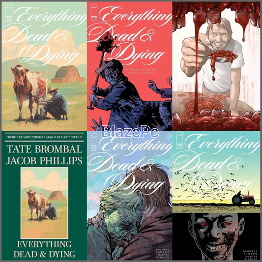Everything Dead & Dying #1 Cover A B E F 1:10 1:25 Variant Options Presale 9/3