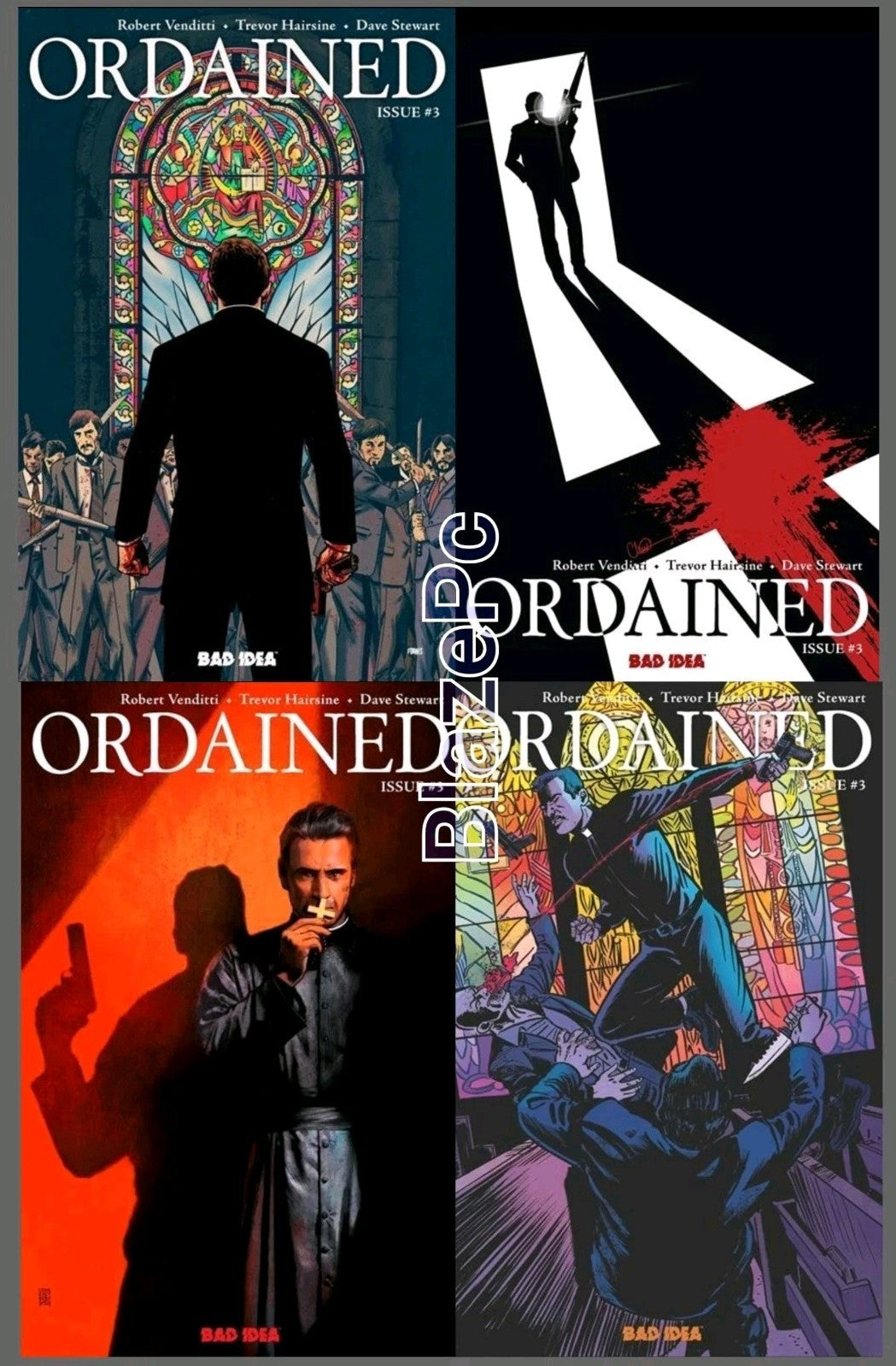 Ordained #3 Cover A B C Variant Set 1:20 Options Bad Idea 2026 Presale 5/6