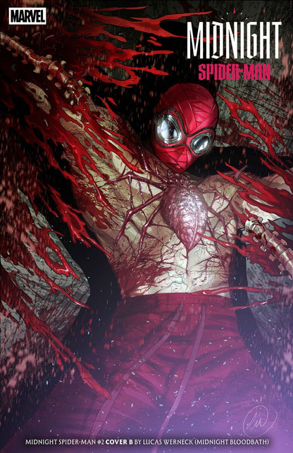Midnight Spider-Man #2 Cover A B C D Variant Set Options 2026 Presale 11/18