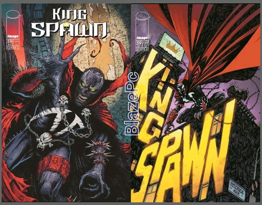 King Spawn #59 Cover A B Variant Set Options Image Comics 2026 Presale 9/23