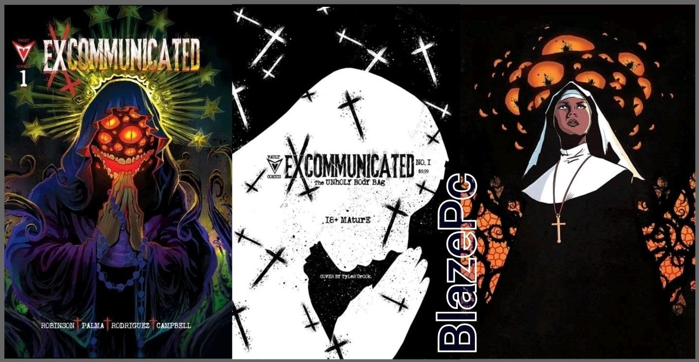 Excommunicated #1 Cover A C Variant Set 1:10 20 30 40 Options Vault Presale 5/6