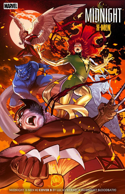 Midnight X-Men #2 Cover A B C D Variant Set Options Marvel 2026 Presale 11/18