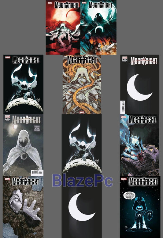 Moon Knight #30 Cover A B C D E F G H Variant Set or 1:25 1:100 Options 2023 NM