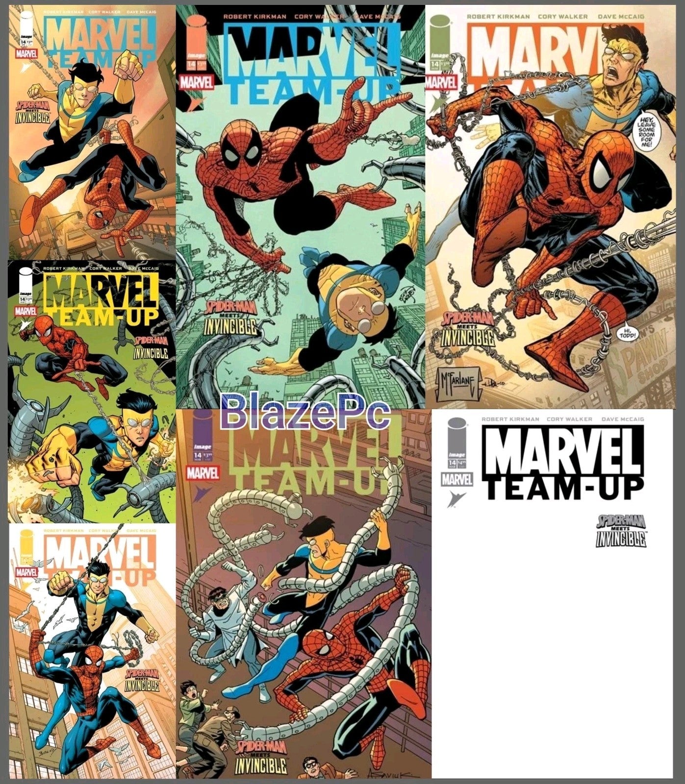 Marvel Team Up #14 Facsimile Cover A B C D E F G Variant Set Options Presale 3/4