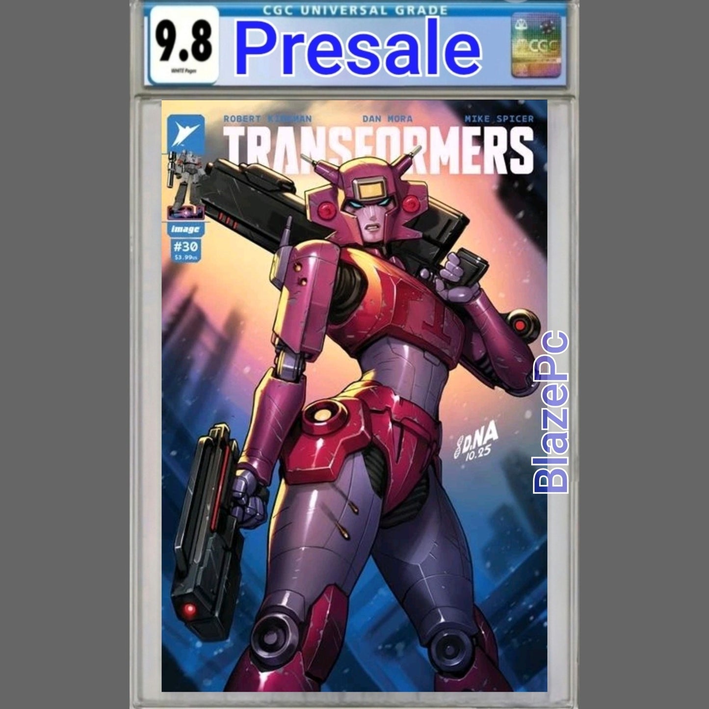 Transformers #30 CGC 9.8 David Nakayama Cover A 1st Print Image 2026 PRESALE