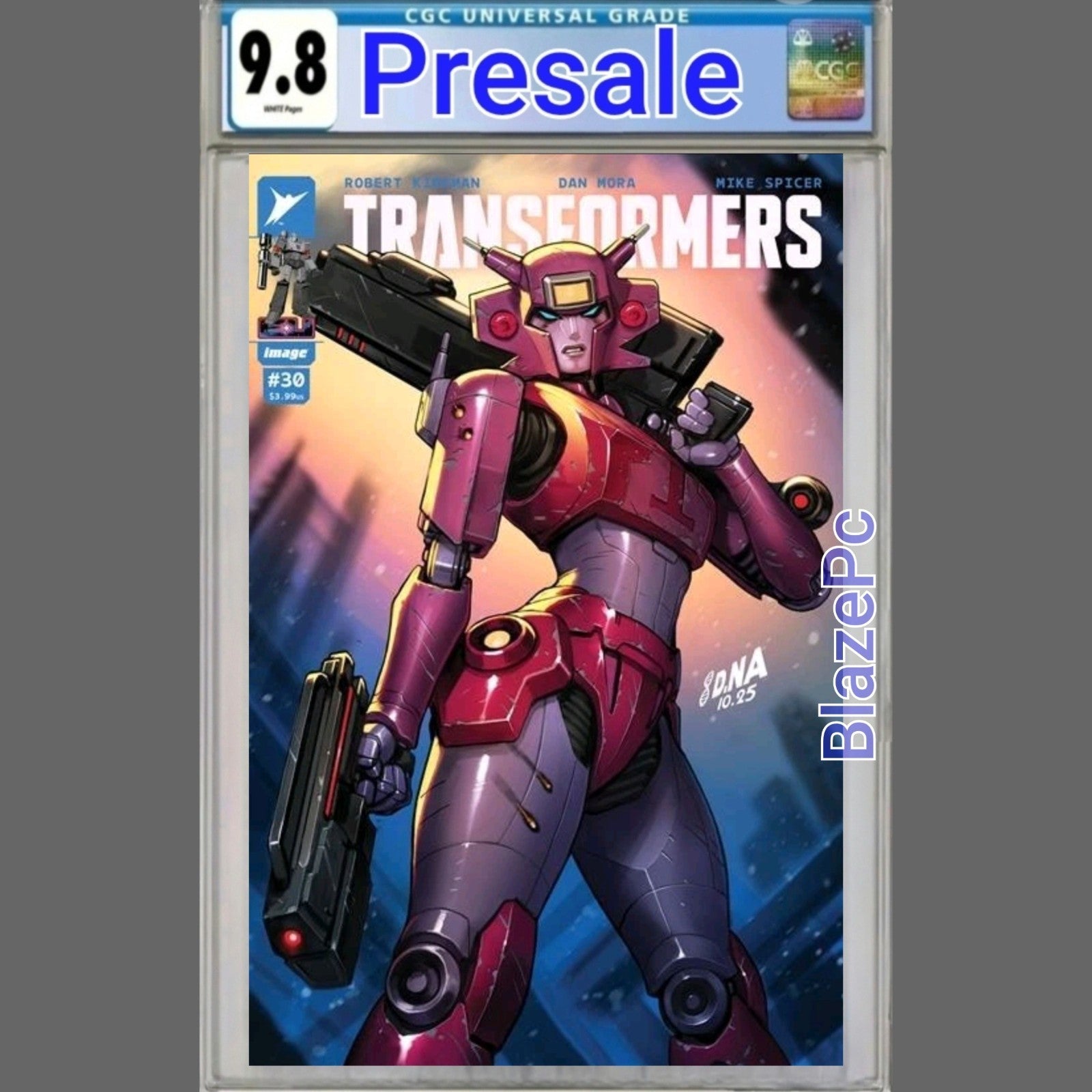 Transformers #30 CGC 9.8 David Nakayama Cover A 1st Print Image 2026 PRESALE