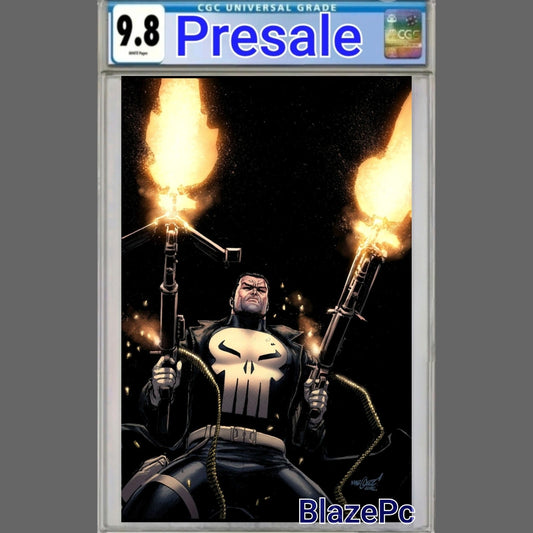 Punisher #1 CGC 9.8 1:100 David Marquez VIRGIN Variant Marvel 2026 PRESALE