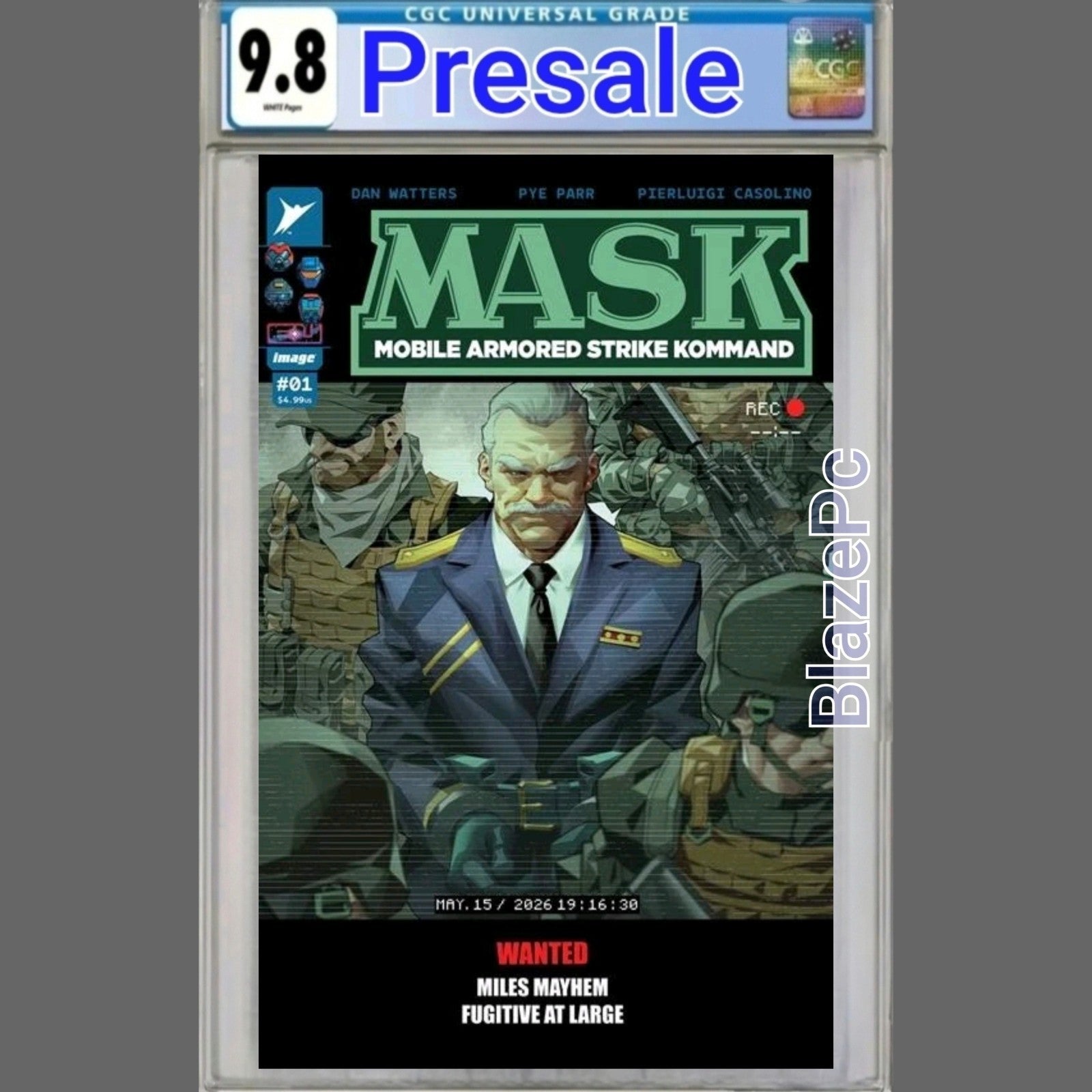 Mask #1 CGC 9.8 1:25 Kael Ngu Variant Image Comics Energon 2026 PRESALE