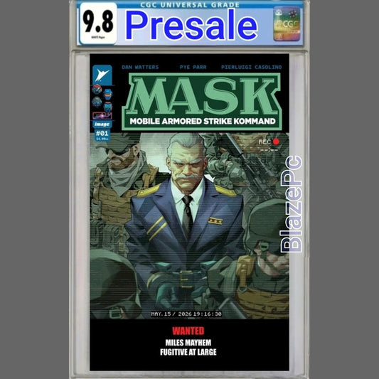 Mask #1 CGC 9.8 1:25 Kael Ngu Variant Image Comics Energon 2026 PRESALE