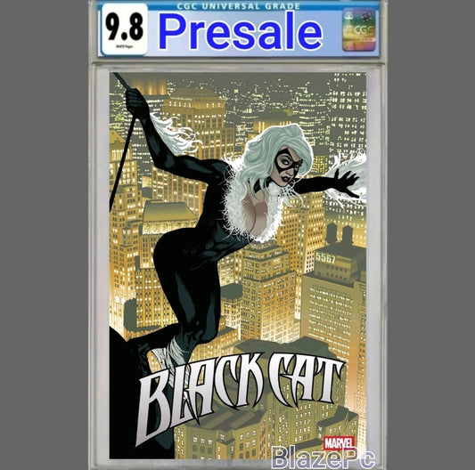 Black Cat #1 CGC 9.8 Adam Hughes Cover A 1st Print 2025 PRESALE