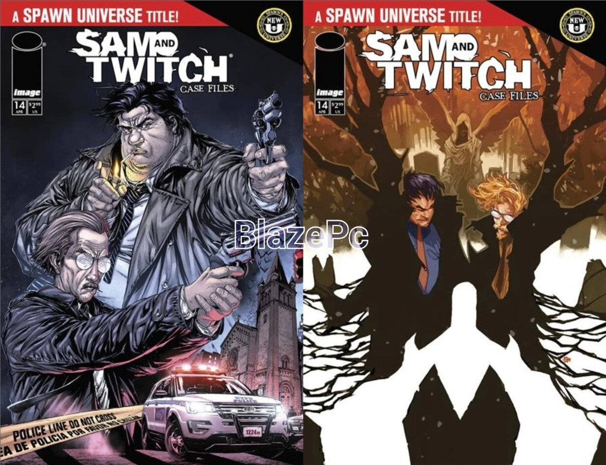 Sam and Twitch Case Files #14 Cover A B Variant Set Options Image Comics NM