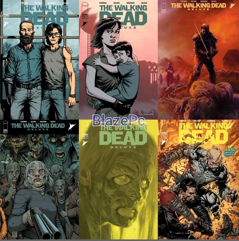 Walking Dead Deluxe #132 Cover A B C D E F Variant Set Options 2026 Presale 3/4