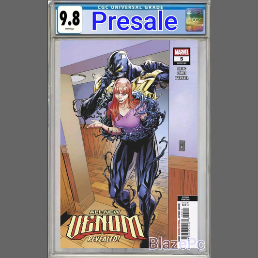All New Venom #5 CGC 9.8 Carlos Gomez 2nd Print Variant Marvel 2025 PRESALE