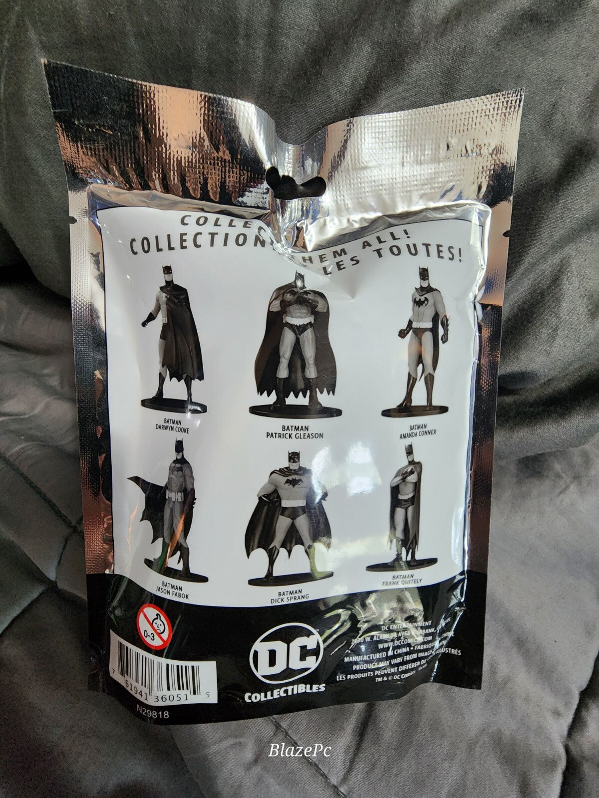DC Comics Batman Black & White Mini Figure Blind Bag Series 1 Sealed Random