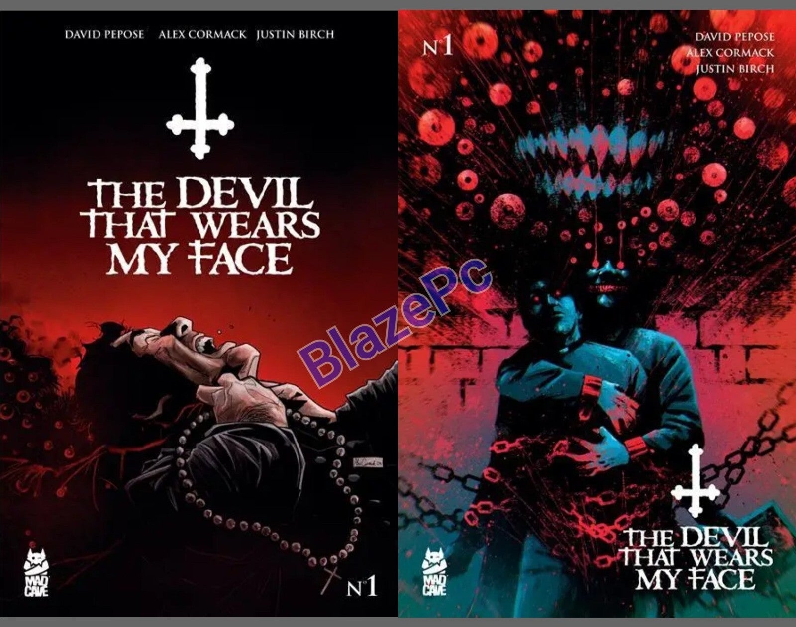 Devil That Wears My Face #1 Cover A B Variant Set Options Mad Cave NM