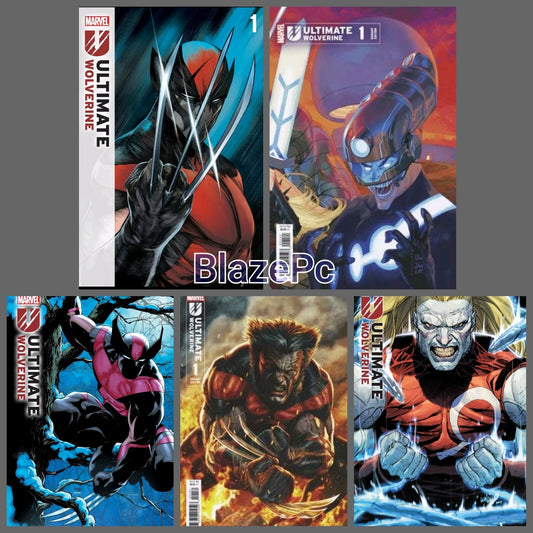 Ultimate Wolverine #1 Cover A B C D E Variant Set Options Marvel 2025 NM
